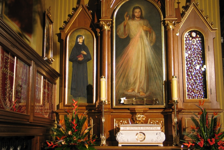 In thanksgiving to Divine Mercy for the gift of St. Faustina